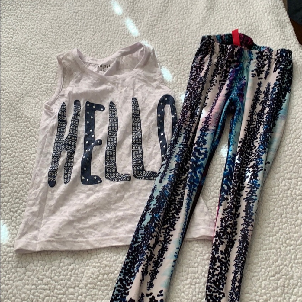 Girls outfit and 1 blouse